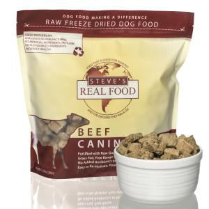 Steve's Real Food - Beef Nuggets - Freeze-Dried Cat Food - 1.25 lb