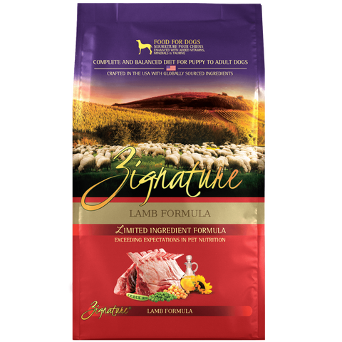 Zignature - Lamb Formula - Dry Dog Food - Various Sizes