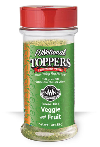 Northwest Naturals - Functional Toppers Freeze-Dried Veggie & Fruit