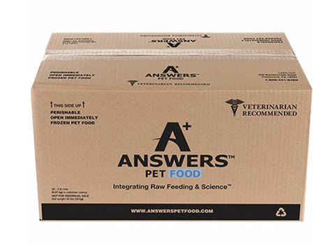 Answers - Detailed Chicken - Raw Dog Food - 40 lb (Hillsborough County FL Delivery Only)