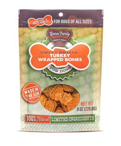 Gaines Family Farmstead - Sweet Potato & Turkey Wrapped Bones