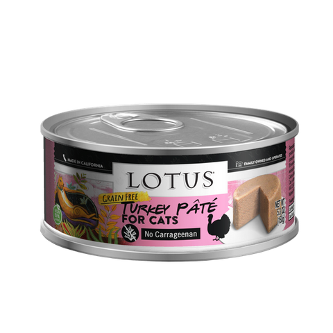 Lotus - Turkey Pate - Wet Cat Food - 2.75 oz