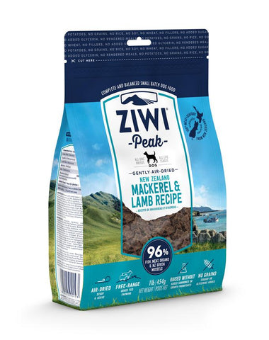 Ziwi Peak - New Zealand Mackerel & Lamb - Air-Dried Dog Food - 1 lb