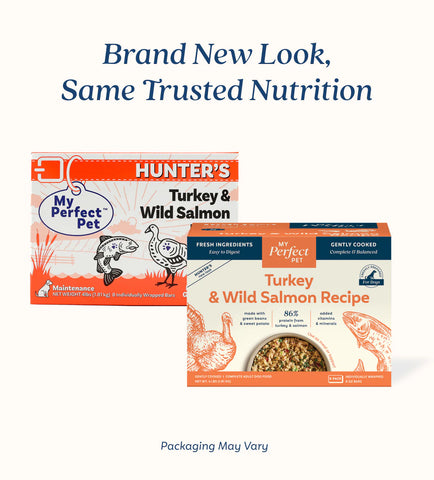 My Perfect Pet - Hunter’s Turkey & Wild Salmon Blend - Gently Cooked Dog Food - 4 lb (Local Delivery Only)