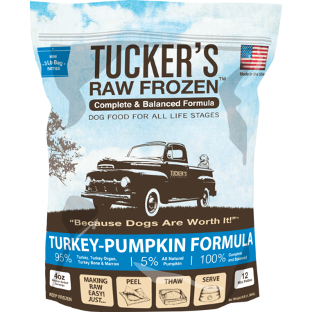 Tucker's - Turkey Pumpkin - Raw Dog Food - Various Sizes (PRE-ORDER-Local Delivery Only)