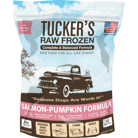 Tucker's - Salmon Pumpkin - Raw Dog Food - Various Sizes (PRE-ORDER-Local Delivery Only)