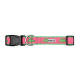 The Worthy Dog - Alligators Pink Collar