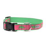 The Worthy Dog - Alligators Pink Collar