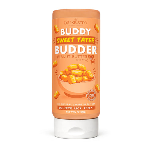 Bark Bistro -  Sweet Tater Buddy Budder Peanut Butter Squeeze Bottle