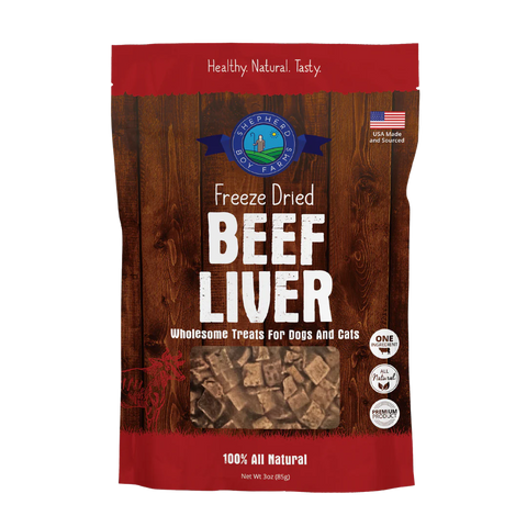 Shepherd Boy Farms - Freeze-Dried Beef Liver Treat
