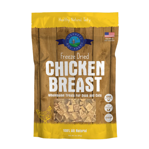 Shepherd Boy Farms - Freeze-Dried Chicken Breast Treat