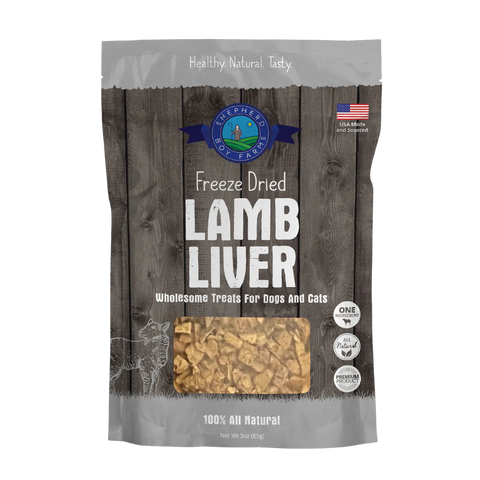 Shepherd Boy Farms - Freeze-Dried Lamb Liver Treat