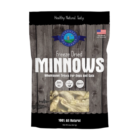 Shepherd Boy Farms - Freeze-Dried Minnows Treat