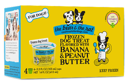 The Bear & The Rat - Frozen Banana & Peanut Butter Yogurt (Local Delivery Only)