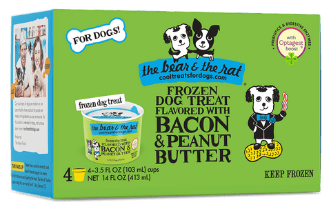 The Bear & The Rat - Frozen Bacon & Peanut Butter Yogurt (Local Delivery Only)