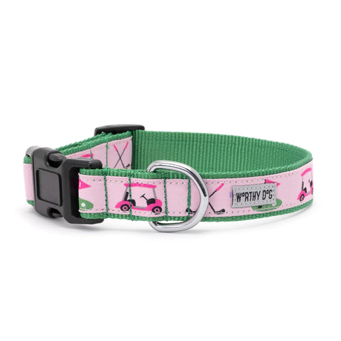 The Worthy Dog - Golf Collar Pink