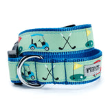 The Worthy Dog - Golf Collar Green