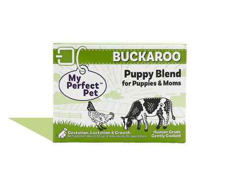 My Perfect Pet - Buckaroo Puppy Chicken & Beef Blend - Gently Cooked Dog Food - 4 lb (Local Delivery Only)