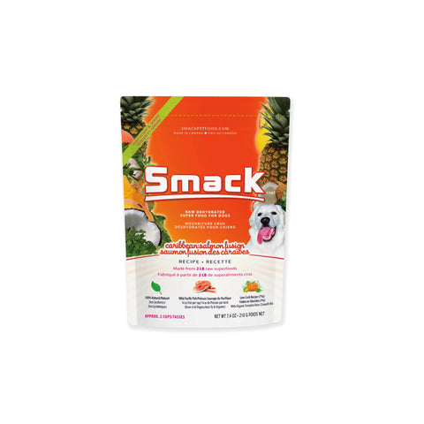 Smack - Caribbean Salmon Fusion - Dehydrated Dog Food - Various Sizes (PRE-ORDER)