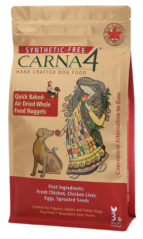 Carna4 - Chicken - Air-Dried Dog Food - Various Sizes