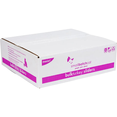 Small Batch - Frozen Turkey Batch Sliders - Raw Cat Food - Various Sizes (Local Delivery Only)