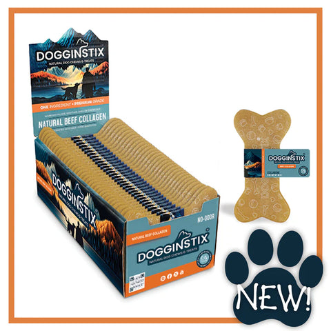 Dogginstix - Beef Collagen Bone