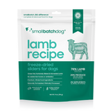 Small Batch - Lamb Sliders - Freeze-Dried Dog Food - Various Sizes