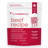 Small Batch - Beef Sliders - Freeze-Dried Dog Food - Various Sizes
