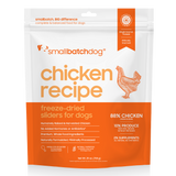 Small Batch - Chicken Sliders - Freeze-Dried Dog Food - Various Sizes