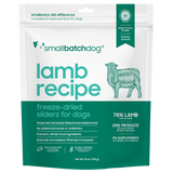 Small Batch - Lamb Sliders - Freeze-Dried Dog Food - Various Sizes