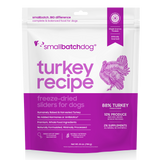 Small Batch - Turkey Sliders - Freeze-Dried Dog Food - Various Sizes