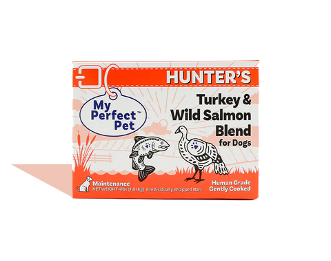 My Perfect Pet - Hunter’s Turkey & Wild Salmon Blend - Gently Cooked Dog Food - 4 lb (Local Delivery Only)