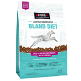 KOHA - Limited Ingredient Bland Diet Beef & Brown Rice Recipe with Pumpkin - Dry Dog Food - Various Sizes