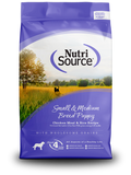 NutriSource - Small & Medium Breed Puppy Chicken Meal & Rice Recipe - Dry Dog Food - 5 lb