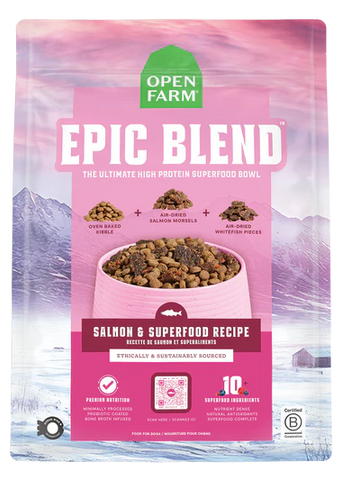 Open Farm - Epic Blend Salmon & Superfood - Dry Dog Food - 3.5 lbs