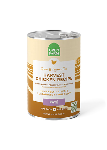 Open Farm - Harvest Chicken Pate - Wet Dog Food - 12.5 oz