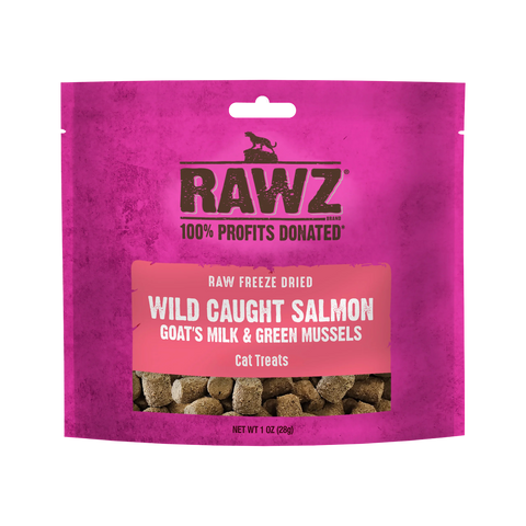 Rawz - Freeze-Dried Salmon & Goat's Milk Cat Treat