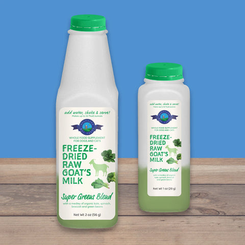 Shepherd Boy Farms - Freeze-Dried Raw Goat Milk Super Greens Blend