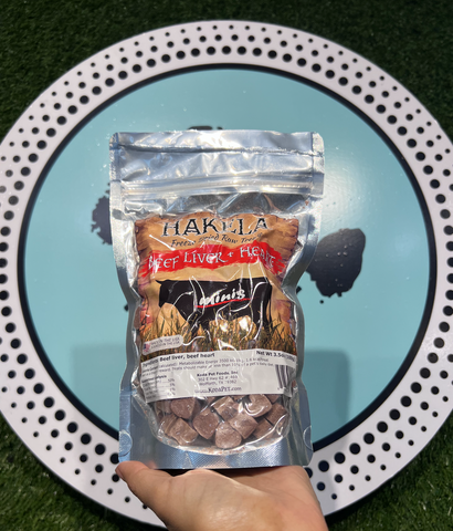 Koda Pet - Hakela Freeze-Dried Beef Liver & Beef Heart Minis Treat