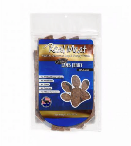 The Real Meat Company - Lamb Jerky Long Strips Treats