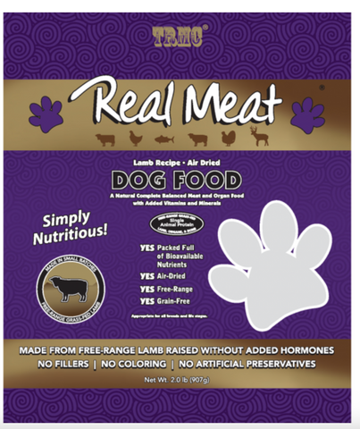 The Real Meat Company - Lamb Recipe - Air-Dried Dog Food - Various Sizes
