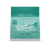 Green Juju - Frozen Rabbit Recipe - Raw Dog Food - Various Sizes (Local Delivery Only)