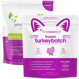 Small Batch - Frozen Turkey Batch Sliders - Raw Cat Food - Various Sizes (Local Delivery Only)