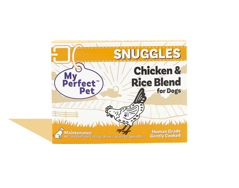 My Perfect Pet - Snuggles Chicken & Rice Blend - Gently Cooked Dog Food - 4 lb (Local Delivery Only)