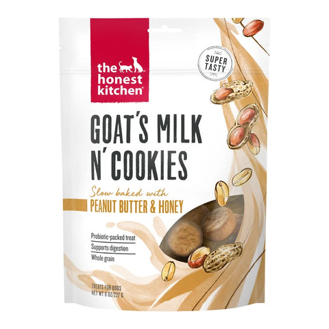 The Honest Kitchen - Goat's Milk Cookies Peanut Butter & Honey Treat