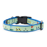 The Worthy Dog - Golf Collar Green