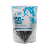 Wild N Fresh - Dehydrated Whole Wild Caught Sardines 6 Pack