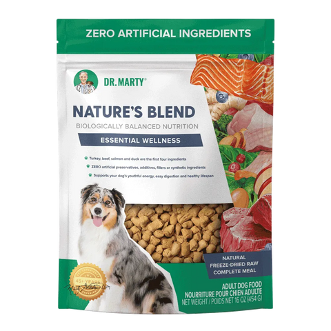 Dr. Marty - Nature's Blend Essential Wellness - Freeze-Dried Dog Food - Various Sizes