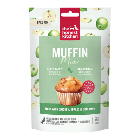 The Honest Kitchen - Muffin Mix Chicken, Apples & Cinnamon Treat