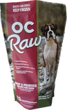 OC Raw - Frozen Beef & Produce Patties - Raw Dog Food - 6 lb (Local Delivery Only)